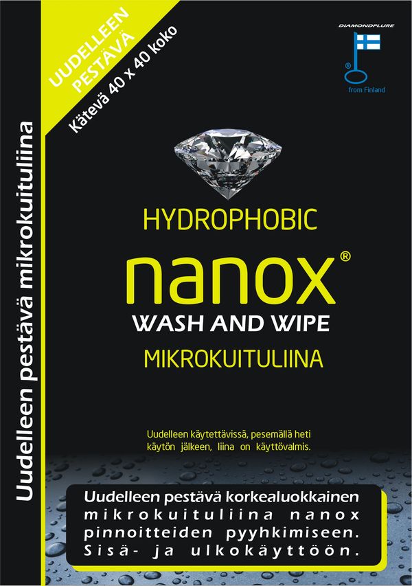 mikrokuituliina nanox tarvikkeet
