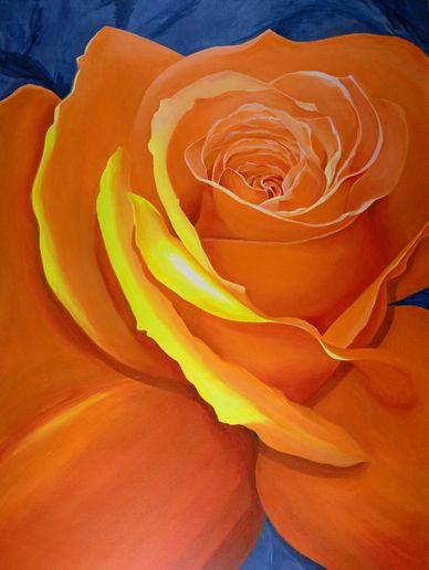 48x36" - $3,500 SOLD
Acrylic on gallery wrapped canvas. 
bold, confident, 