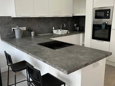 Kitchen at Granville 1 Apartment