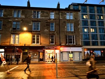 View from Haymarket train station to Haymarket 2 apartment
