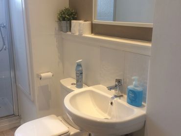 Shower room at Marchmont Apartment