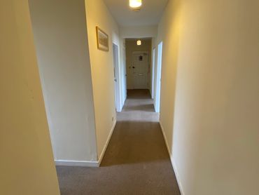 Main hall at Gorgie apartment