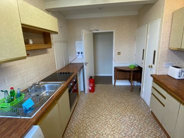 Kitchen at Gorgie apartment