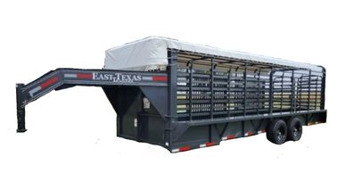 East Texas Trailers build utility, tilt, gooseneck, roll-off, cattle, dump trailers.