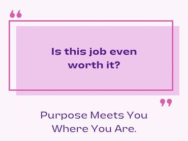 a caption with a quote