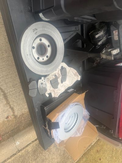 New Brake Components Compared To Old