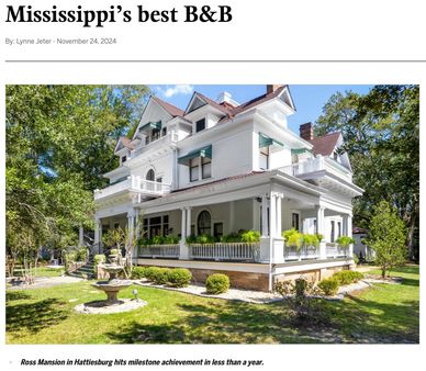 Ross Mansion Bed and Breakfast.