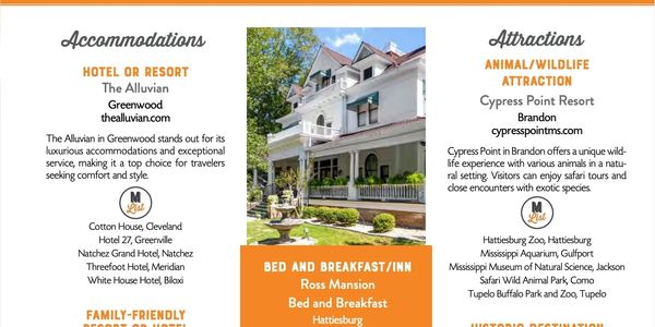Article designating Ross Mansion as best B&B in MI.  