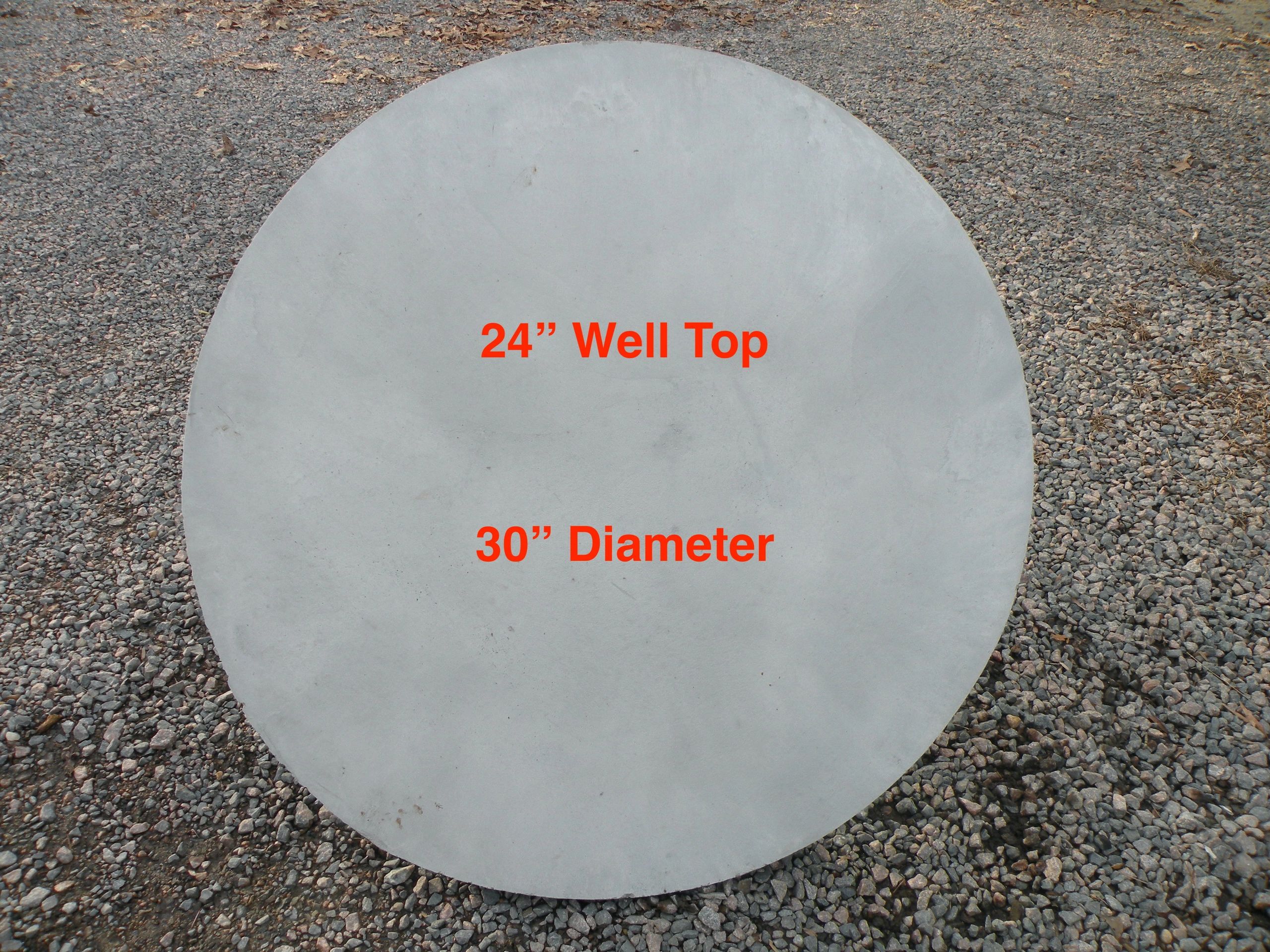 24" Well Top