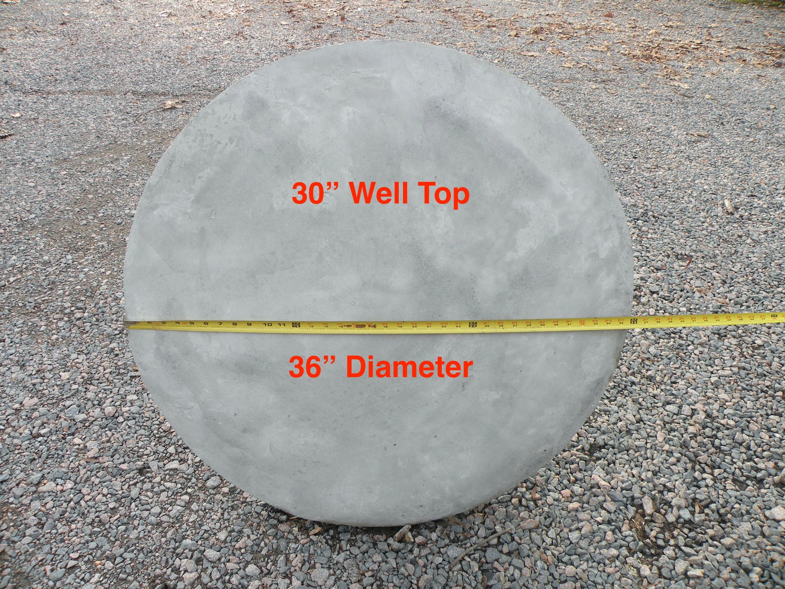 30" Well Top