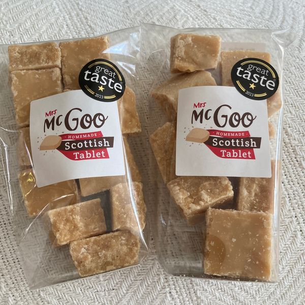 Our ‘Traditional’ Scottish Tablet has just received a ‘Great Taste Award’ from the Guild of Fine Foo