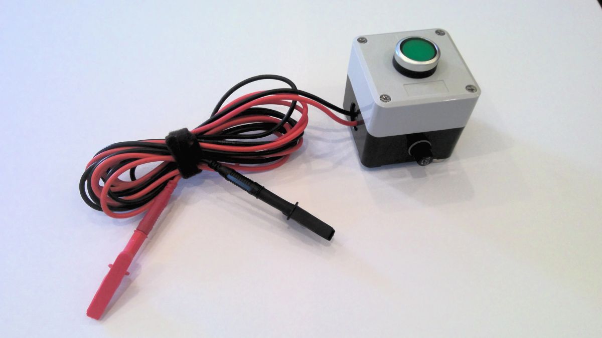 Fused Push Button with Test Leads