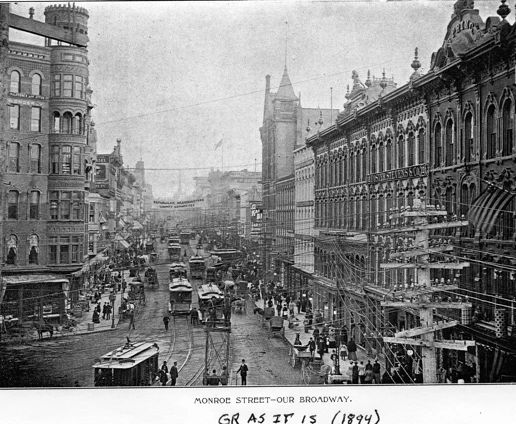 Monroe Street, 1894 | therapidian.org