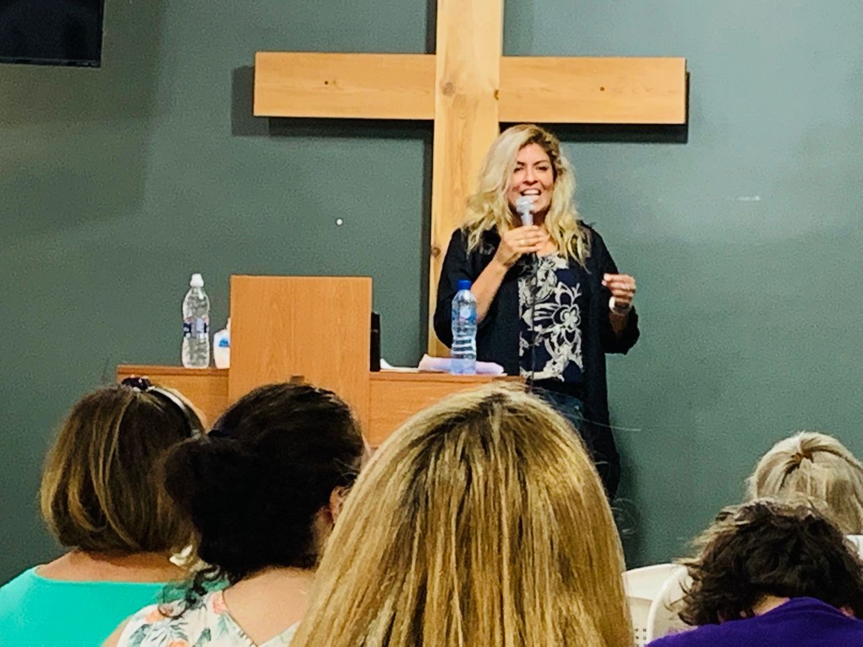 Speaking in Beirut, Lebanon
