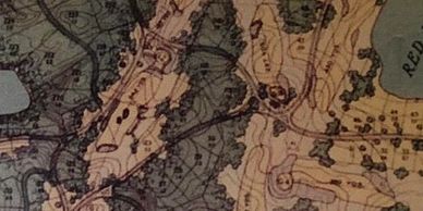 Gibson Island Club Lost Template Holes