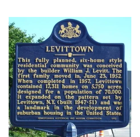 Levittown Pa. Historic Marker