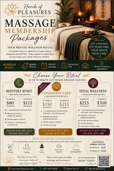Check out our membership options!