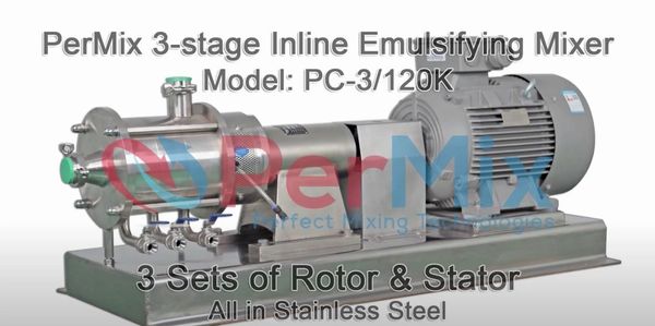 Emulsifier, Inline High Shear Mixer 5 hp, 120 gpm – Texas Process  Technologies