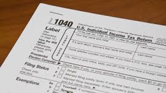 Tax Season Tax Form 1040
Tax Preparation