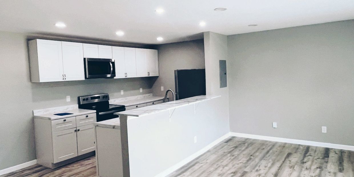 A post-construction clean by L.E.E’ Cleaning Services
