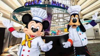 Chef Mickey and Goofy