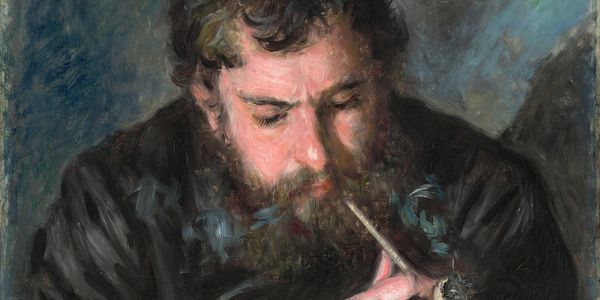 Auguste Renoir's Claude Monet
Oil on Canvas (1872)
In the Public Domain at nga.gov