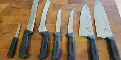 I provide the knives chefs need!
