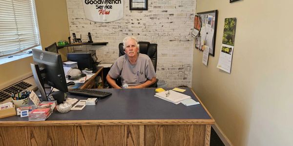 Marc at his desk