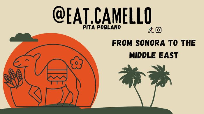 Camel Banner belonging to Camello. 
Eat.Camello on social medias.