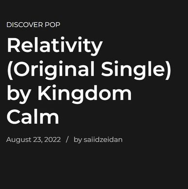 Saiid Zeidan Reviews Relativity