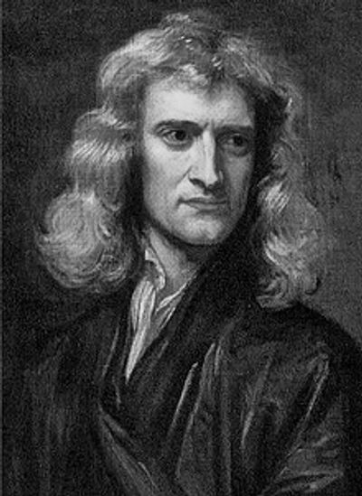 Isaac Newton 1689
