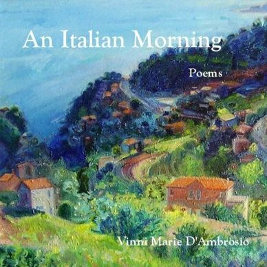 Book cover of poem collection titled An Italian Morning.