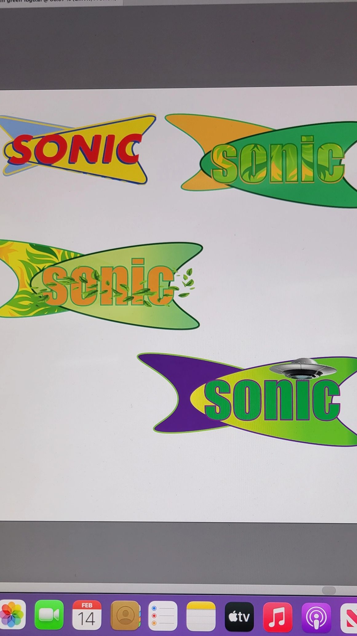 Change iconic food brand logos project