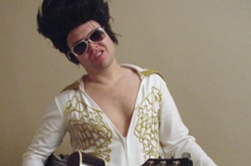 bad elvis singing telegram entertainer gag gift funny prank hilarious joke birthday surprise gift