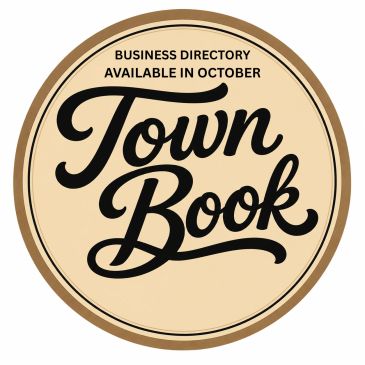 Business directory available in October: Town Book.