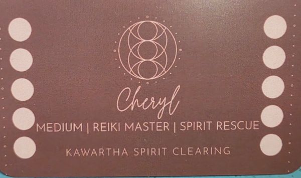 Kawartha Spirit Clearing card