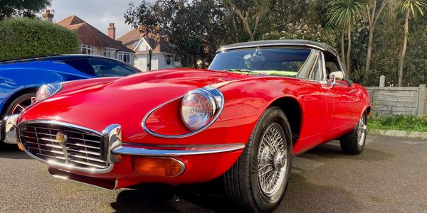classic car detailing-jaguar e type-mobile valeting-classic car poole