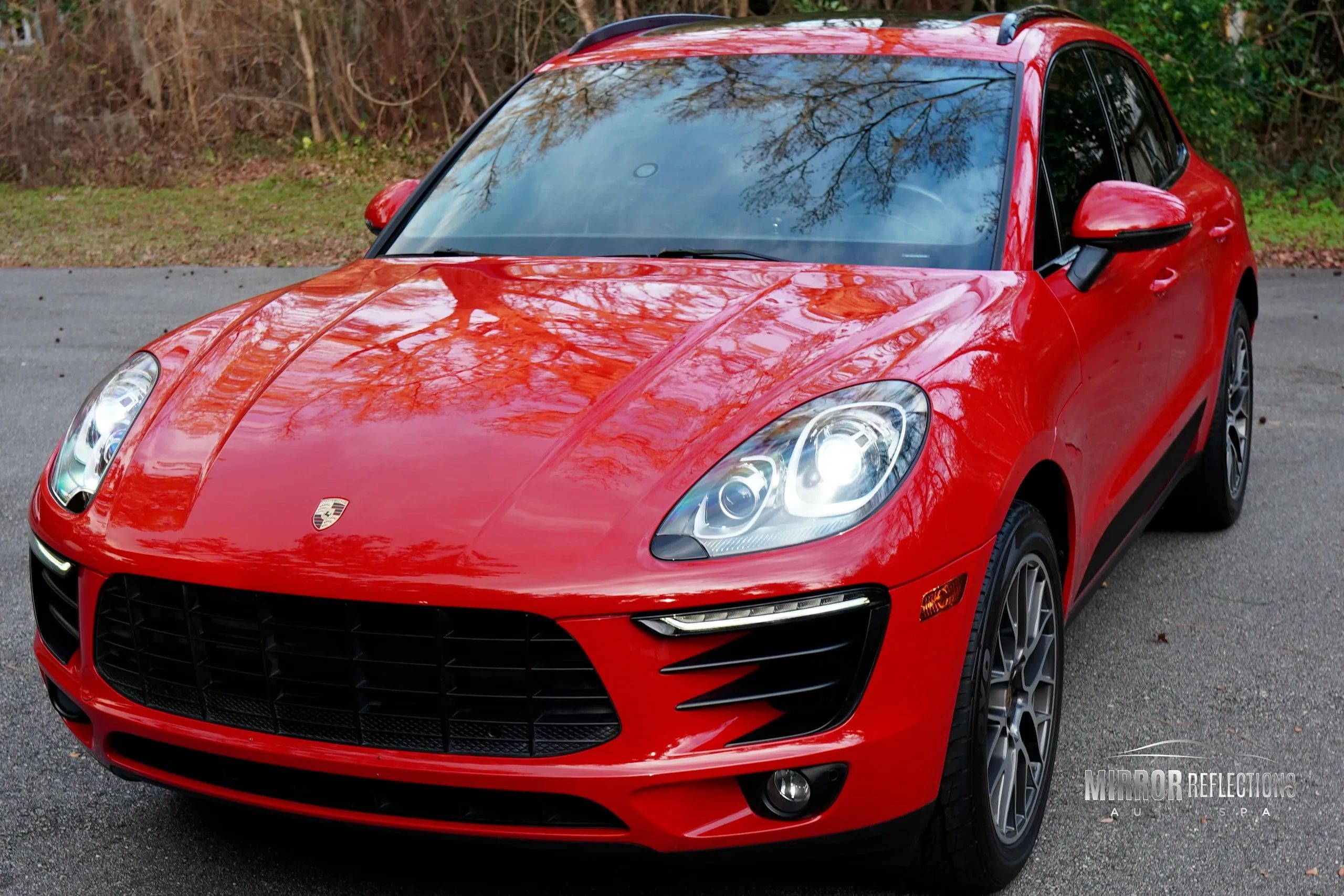 Porsche Macan detailed with ceramic coating