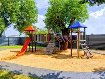 Adventure Jungle Gym made from recycled plastic