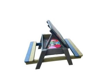 Kiddies study desk made from recycled plastic