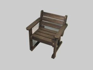 Kiddies chair made from recycled plastic
