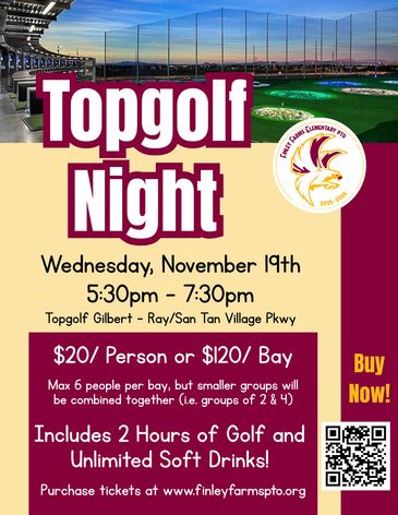topgolf gilbert fundraiser fundraising event November 19 