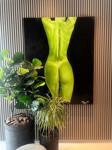 Sour
5 ft x 4.5 ft
Oil on canvas