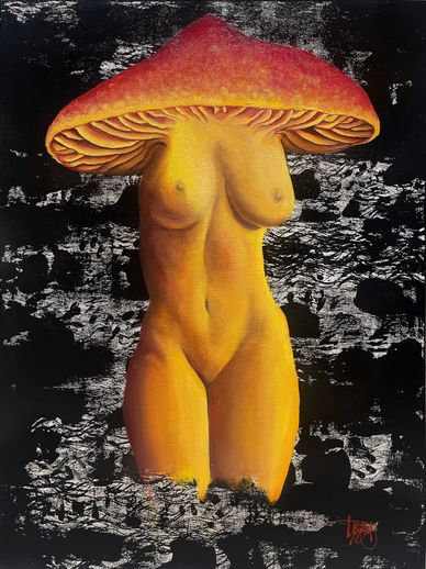 Lion’s Mane
48 in. x 36 in
Oil on canvas