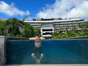 One of SEVEN pools offered at Secrets Moxche, including three man-made cenotes.  Pool People unite!