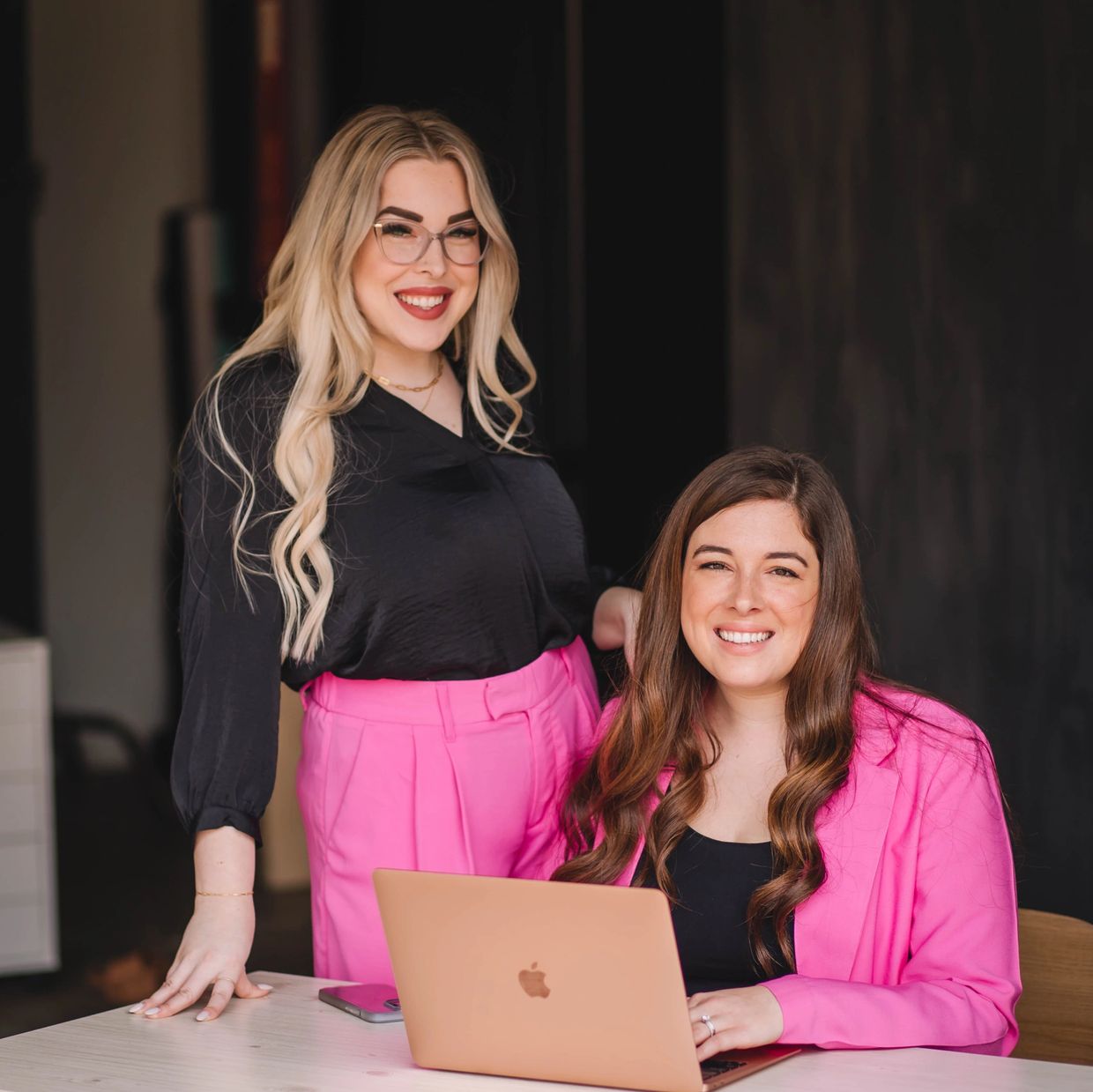Elizabeth and Katelyn, Founder's of The Cohost Co.