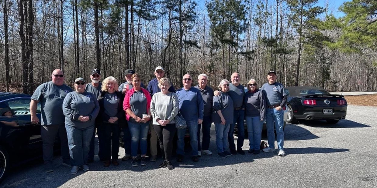 Club cruise to  the Blind Pig BBQ in Jackson, GA, February 22, 2025