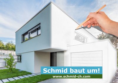 Ihre Wünsche für den Bau, Umbau oder die Renovation werden mit uns als Bauleiter realisiert.