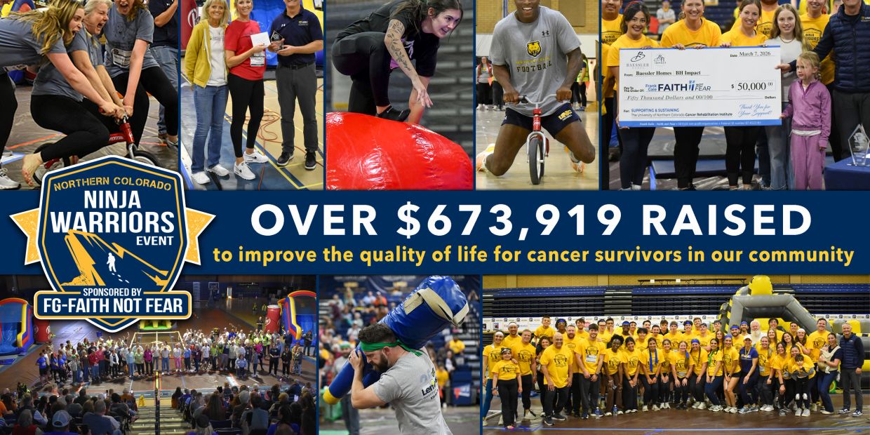Northern Colorado Ninja Warriors event raises over $673,919 for cancer survivors.
