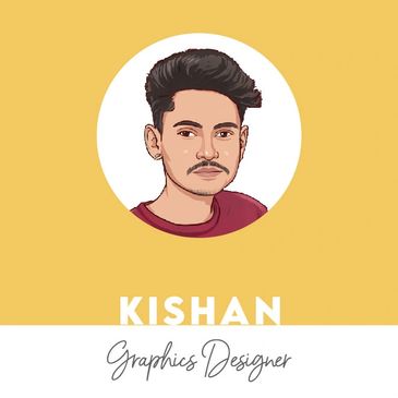 Kishan - A Graphics Designer in junagadh | Digital Marketers | Social Media Marketing | topclues solutions